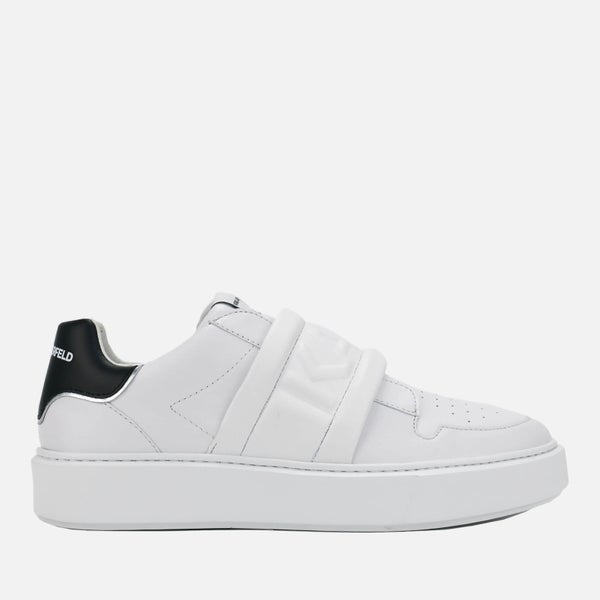 KARL LAGERFELD Puffa Strap LeatherTrainers