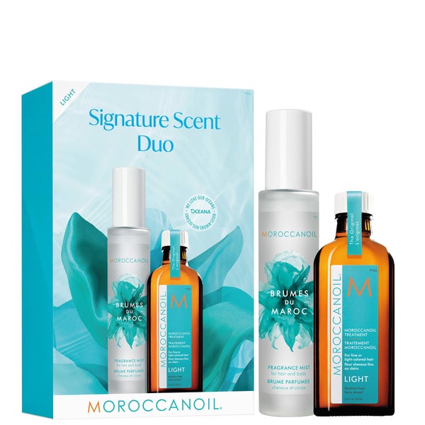 Moroccanoil Treatment Light and Brumes Du Maroc Hair & Body Mist Set (Worth £56.70)