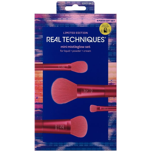 Real Techniques Mini Mistleglow Brush Set (Worth £19.99)