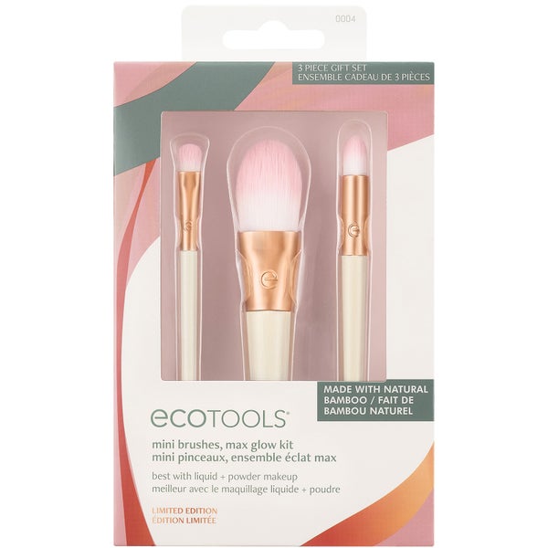 EcoTools Mini Brushes Max Glow Kit (Worth £11.97)