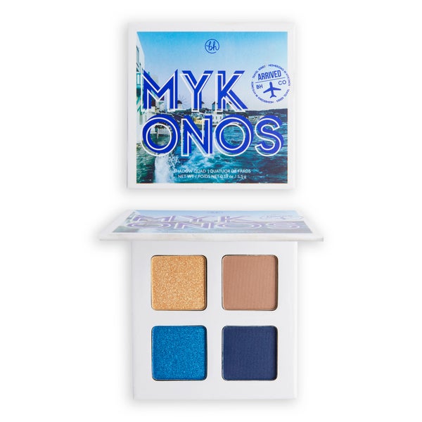 BH Cosmetics Mesmerizing in Mykonos - Shadow Quad