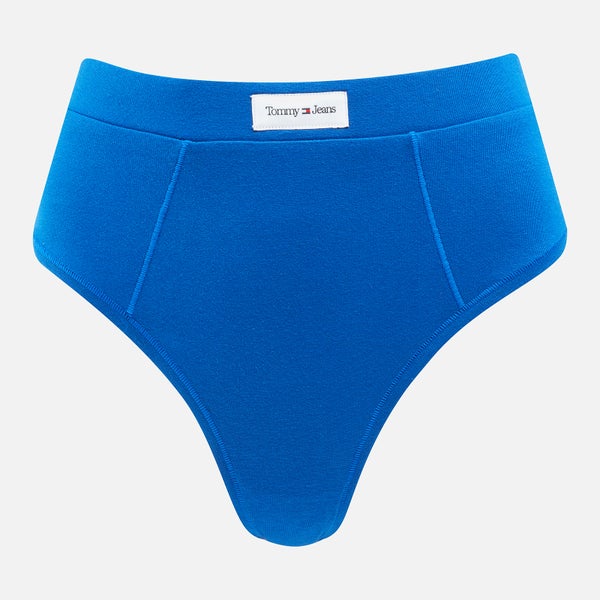 Tommy Hilfiger Stretch-Cotton High Rise Tanga Brief