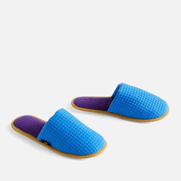 HAY Waffle Slippers - Blue