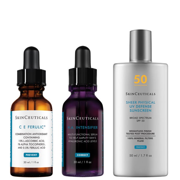 SkinCeuticals Plumping Vitamin C and Mineral Sunscreen Hyaluronic Acid Kit (Worth $311)