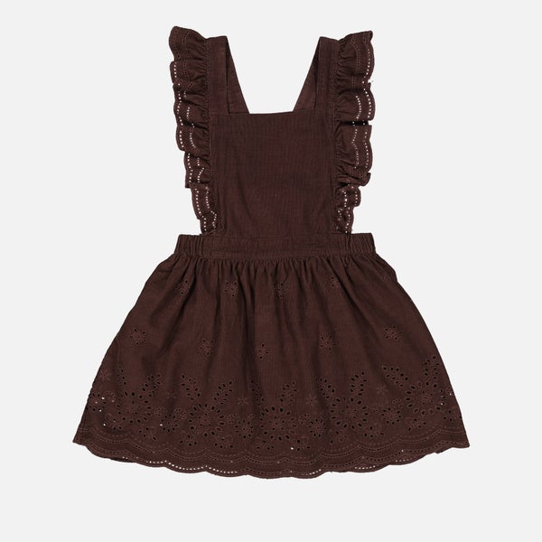MarMar Copenhagen Girls' Dora Ruffle-Trimmed Cotton Dress