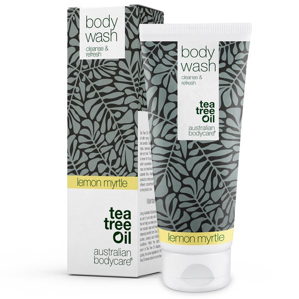 Plej din følsomme hud med Tea Tree Body Wash & Lemon Myrtle