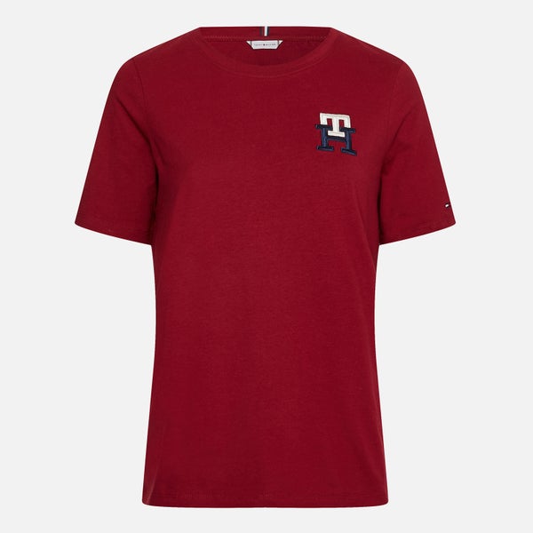 Tommy Hilfiger Embroidered Logo Cotton T-Shirt