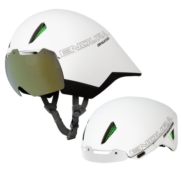 Endura D2Z Aeroswitch Helmet - White