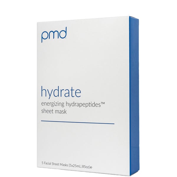 PMD Hydrate Energizing Hydrating Peptides Sheet Masks (5 x 25ml)