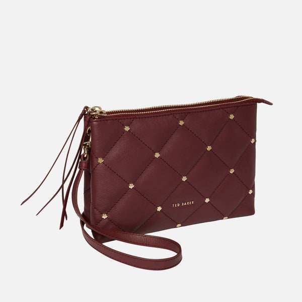 Ted Baker Parrker Quilted Mini Leather Cross-Body Bag