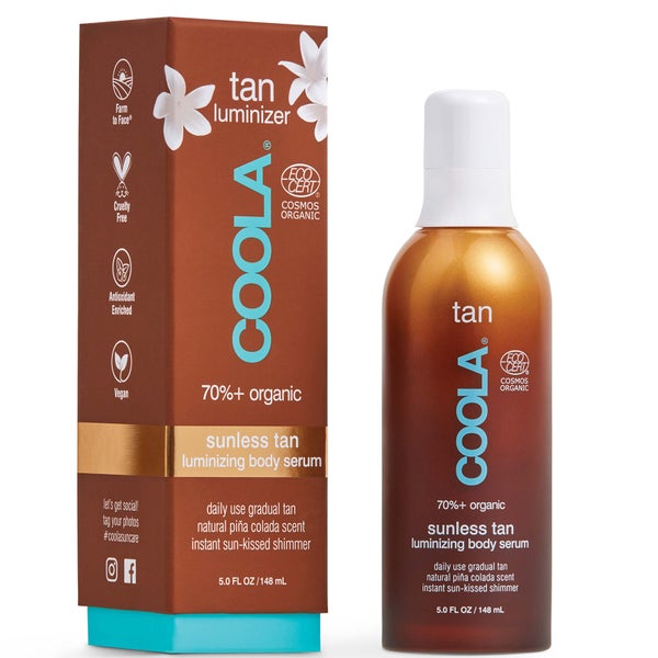 COOLA Organic Sunless Tan Luminizing Body Serum 2 oz