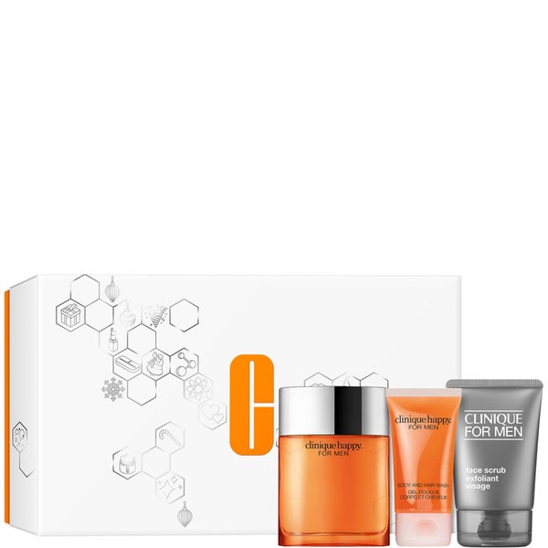 Clinique Happy for Him Skincare and Fragrance Gift Set