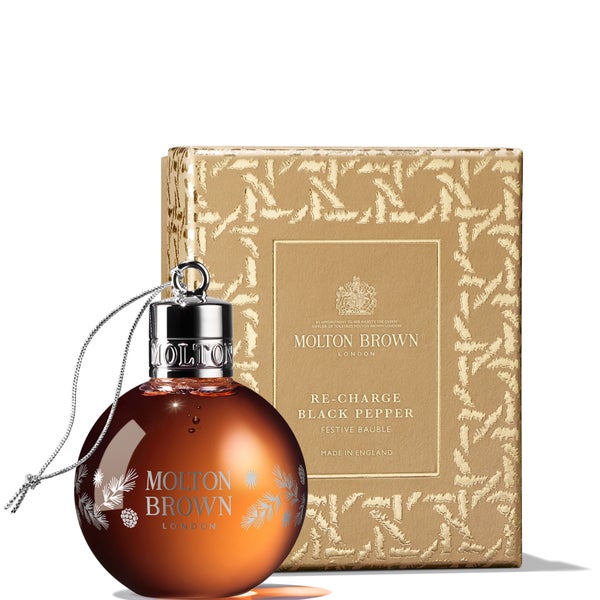 Molton Brown Re-charge Black Pepper Festive Bauble 75ml