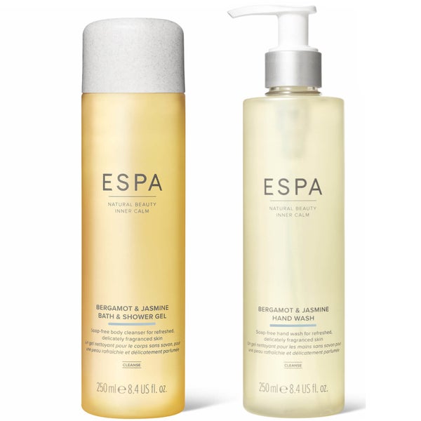 ESPA (Retail) Bergamot and Jasmine Cleansing Duo - Dermstore Exclusive