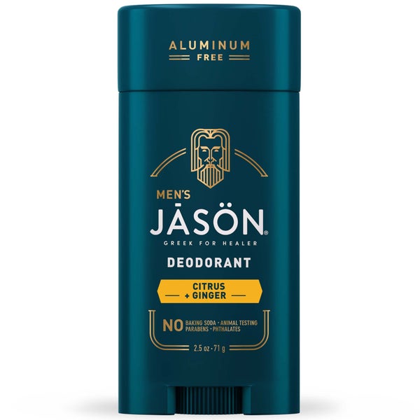 JASON Men’s Citrus and Ginger Deodorant Stick 71g