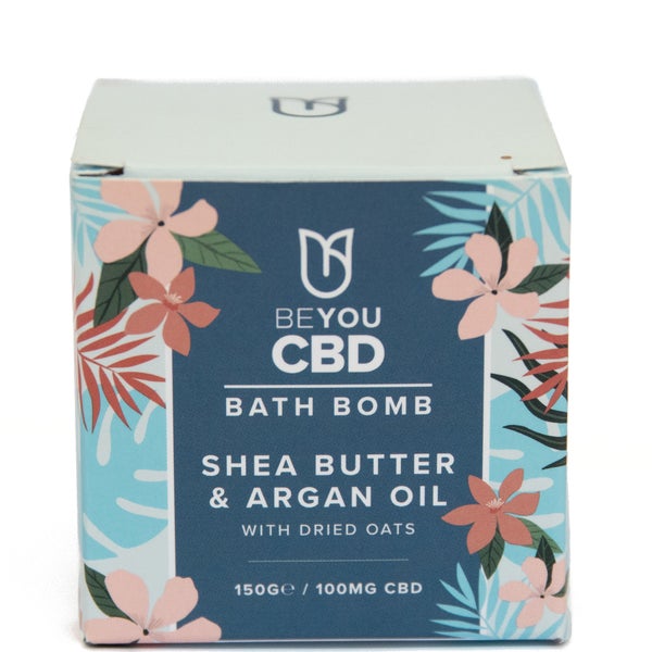 BeYou CBD Bath Bomb - Shea Butter and Argan Oil 150g