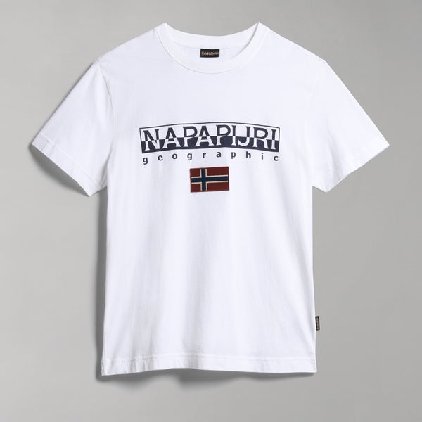 Napapijri Ayas Logo-Print Cotton-Jersey T-Shirt