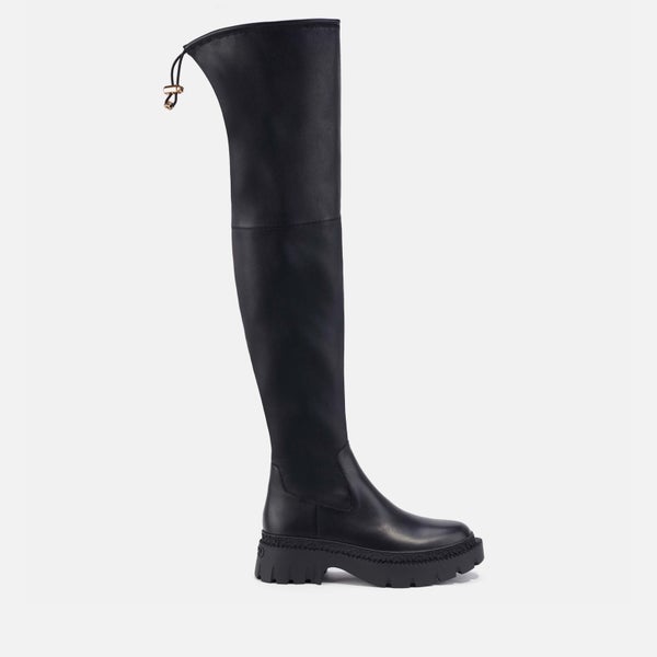 Coach Jolie Leather Thigh-High Boots
