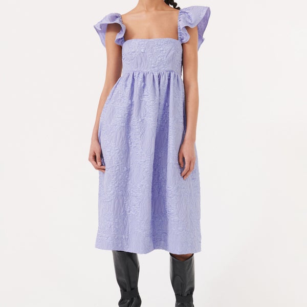 Baum Und Pferdgarten Ashaki jacquard midi dress