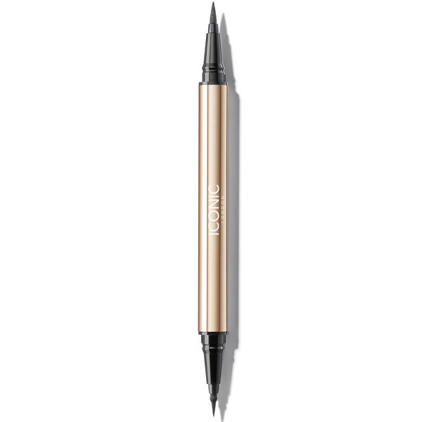 Delineador de ojos Enrich and Elevate de ICONIC London - Negro 2 x 0,4 ml