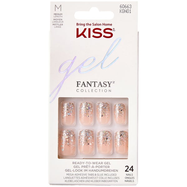 Unhas de Gel Fantasy KISS (Várias Tonalidades) - Tonalidade:#ecc6bd||Fanciful