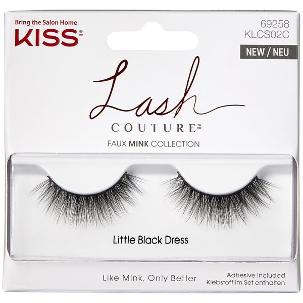KISS Lash Couture Faux Mink (olika alternativ) – Option:Little Black Dress