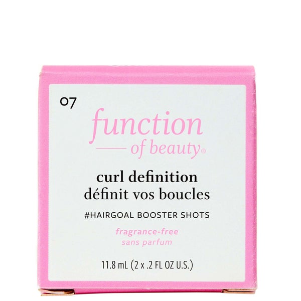 Function of Beauty Curl Definition #Hairgoal Booster Shots 11.8ml