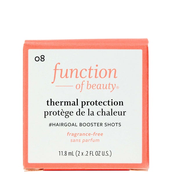 Function of Beauty Thermal Protection #Hairgoal Booster Shots 11.8ml