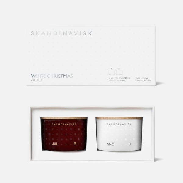SKANDINAVISK White Christmas Mini Candle Giftset