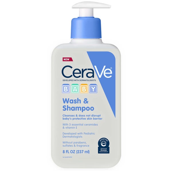 CeraVe Baby Wash and Shampoo (8 fl. oz)