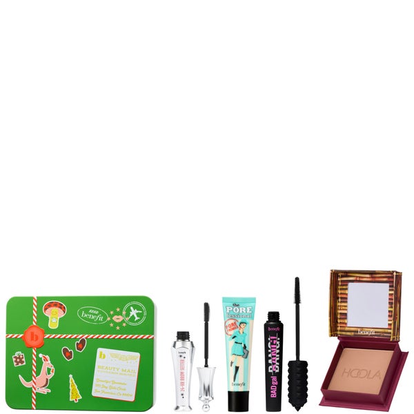 benefit Full Glam Greetings Bronzer, Eyebrow Gel, Mascara and Primer Gift Set (Worth £106.00)