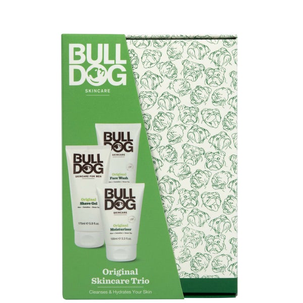 Bulldog Skincare for Men Original Skincare Trio
