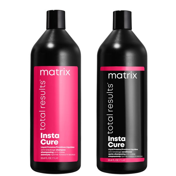 Matrix Total Results InstaCure Anti-Breakage Shampoo and Conditioner 1000ml Duo for Damaged Hair