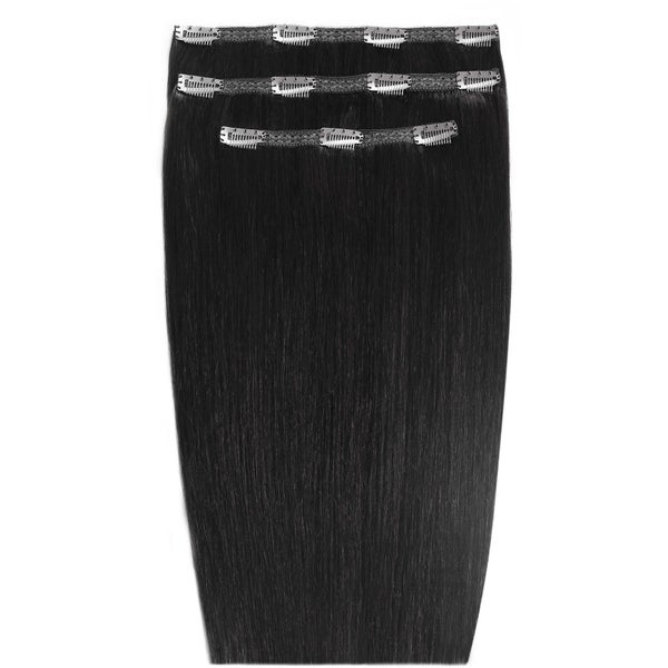 Beauty Works Deluxe Clip Ins 20 Inch - Jet Set Black