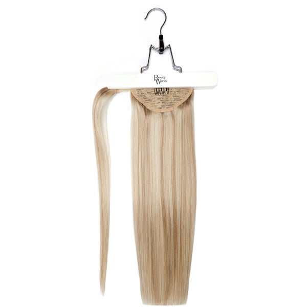 Beauty Works Super Sleek Invisi Pony 18 Inch Iced Blonde
