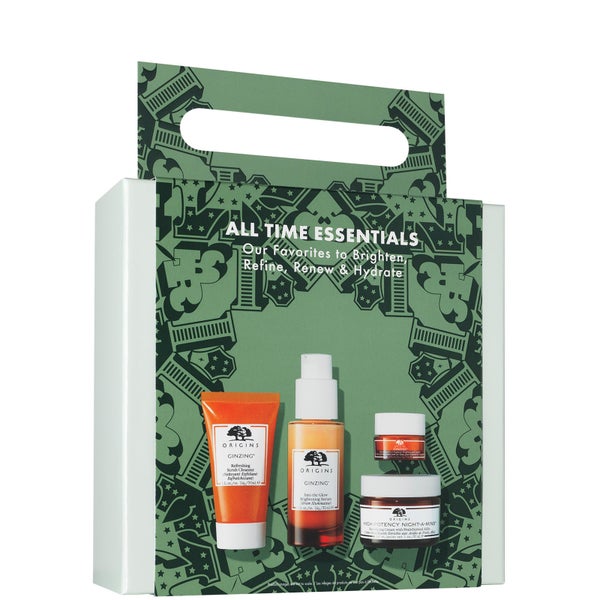 Origins All Time Essentials Our Favorites To Brighten, Refine and Renew and Hydrate