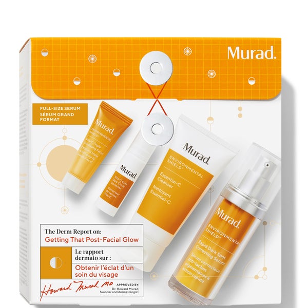 Murad The Derm Report On: Getting That Post-Facial Glow Set (Worth £114.27)