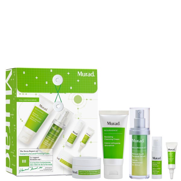 Murad The Derm Report on Instant Line and Firming Fixes​ Set (Worth $173.00)