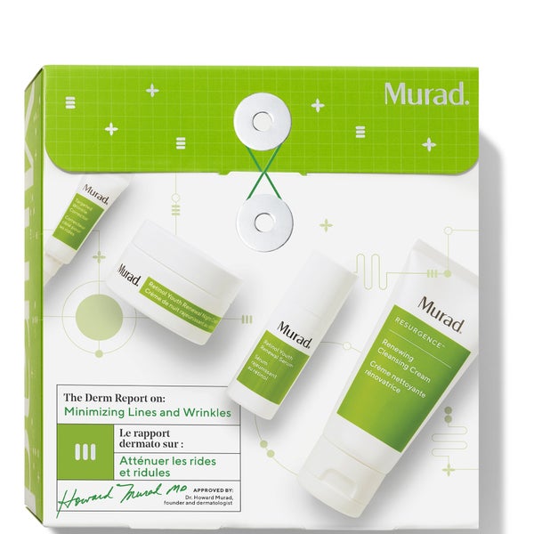 Murad The Derm Report on: Minimizing Lines and Wrinkles (Worth £74.60)