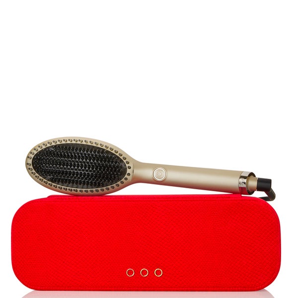 ghd Glide Limited Edition – Smoothing Hot Brush in Champagne Gold