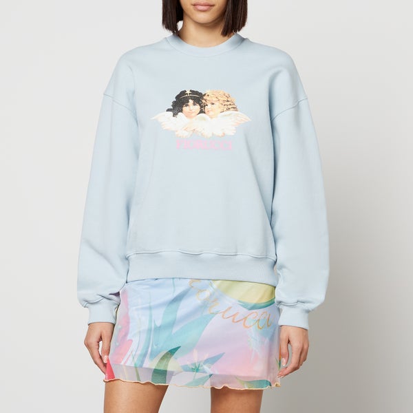 Fiorucci Vintage Angels Printed Organic Cotton Sweatshirt