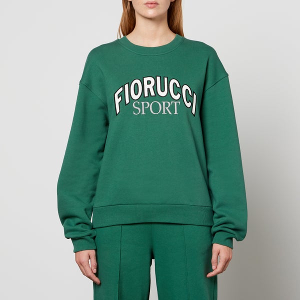Fiorucci Logo-Embroidered Cotton Sweatshirt