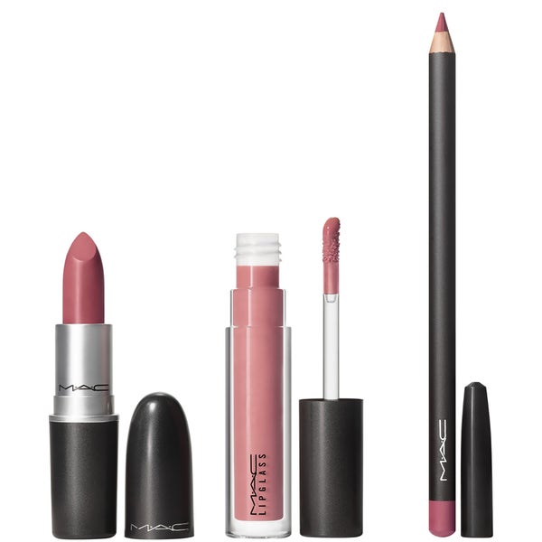 MAC Essentials Lip Kit - Neutral (Worth AED279)