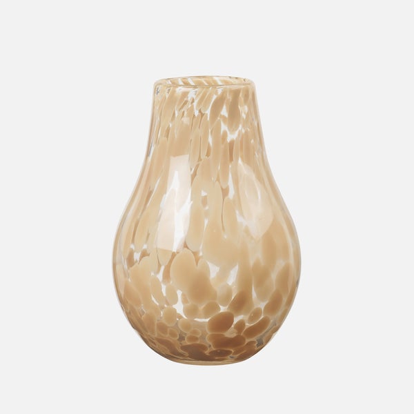 Broste Copenhagen Ada Spot Vase - Light Yellow