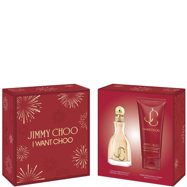 Jimmy Choo I Want Choo Eau De Parfum and Body Lotion Set