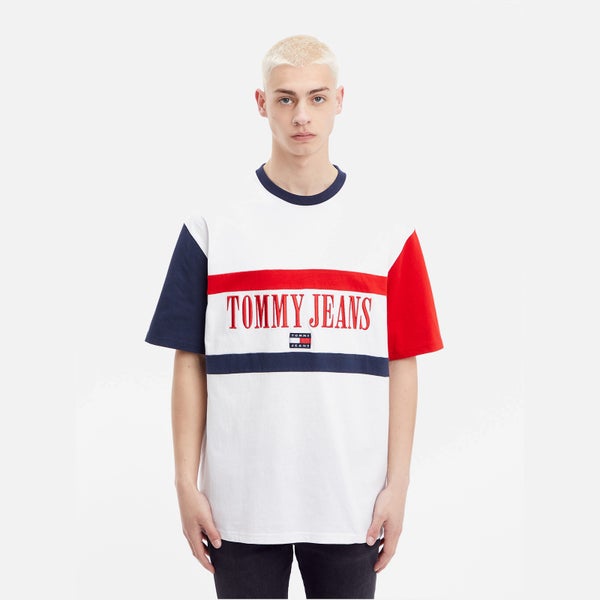 Tommy Jeans Skater Archive Colourblock Cotton T-Shirt