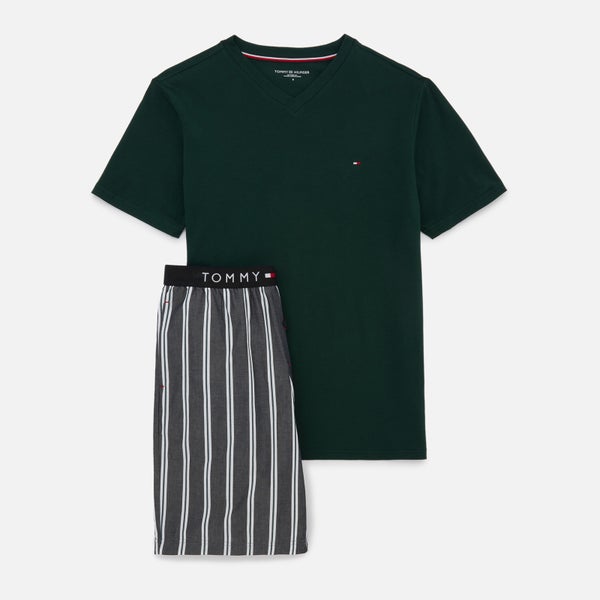 Tommy Hilfiger Cotton-Blend T-Shirt and Shorts Set