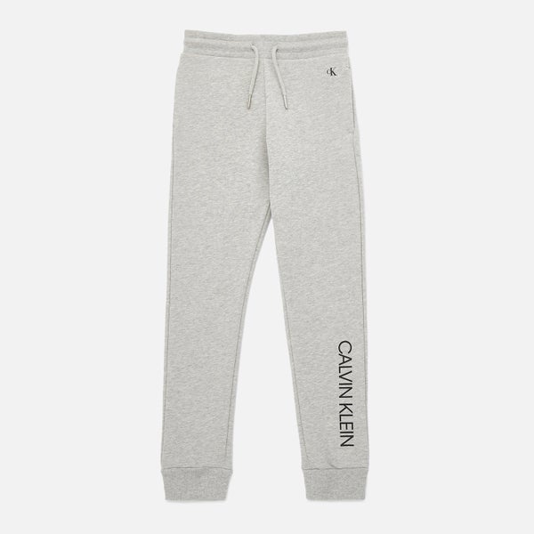 Calvin Klein Boys' Logo-Detailed Cotton Jogger Bottoms