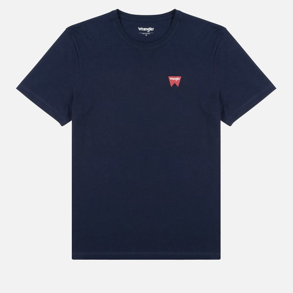 Wrangler Sign Off Logo Cotton T-Shirt