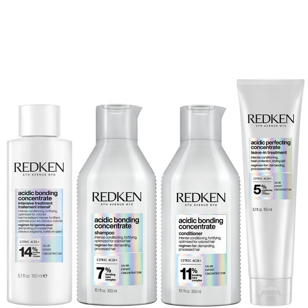Redken Acidic Bonding Concentrate Intensive Pre-Treatment Routine Bundle